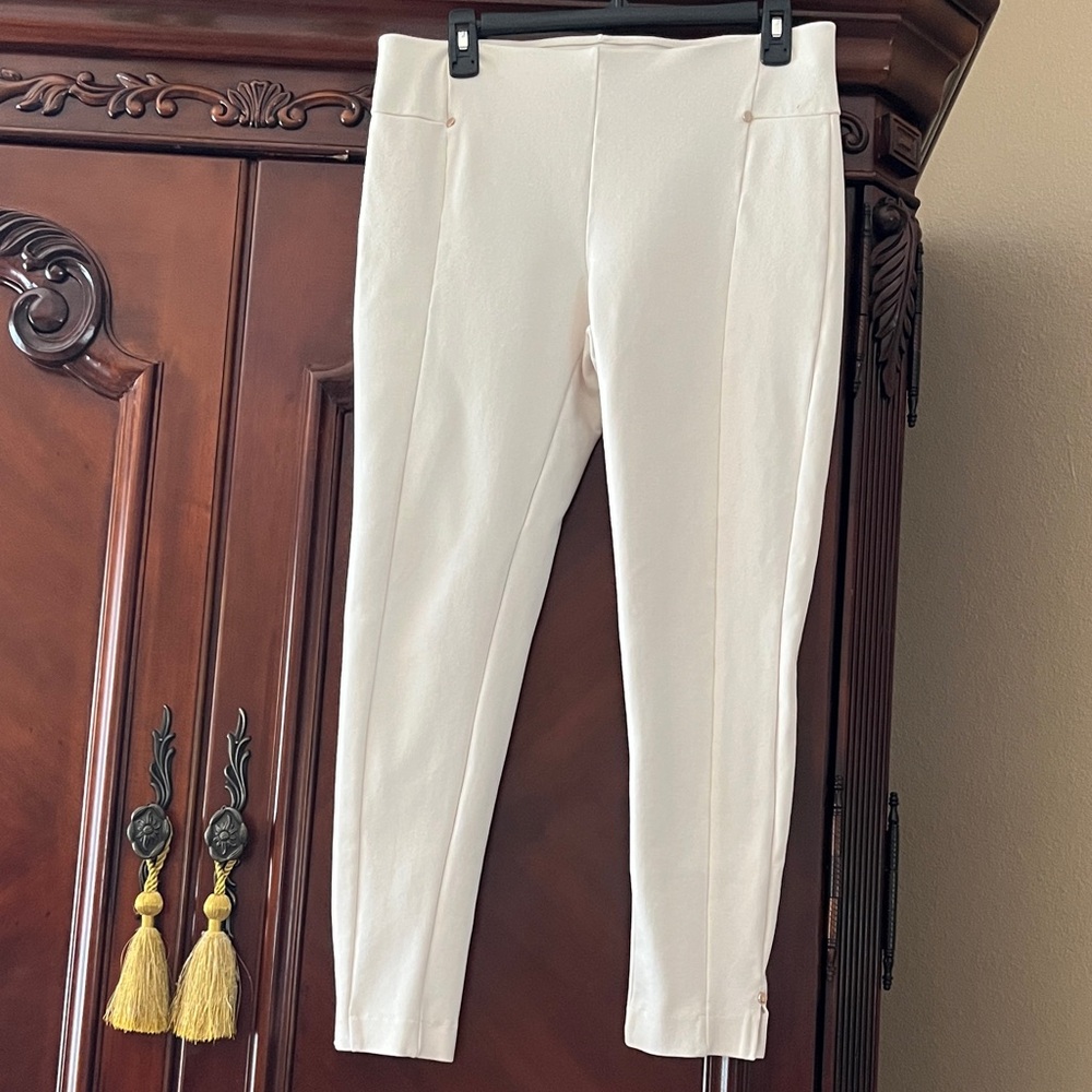 Jones New York Cream Pants Sz M